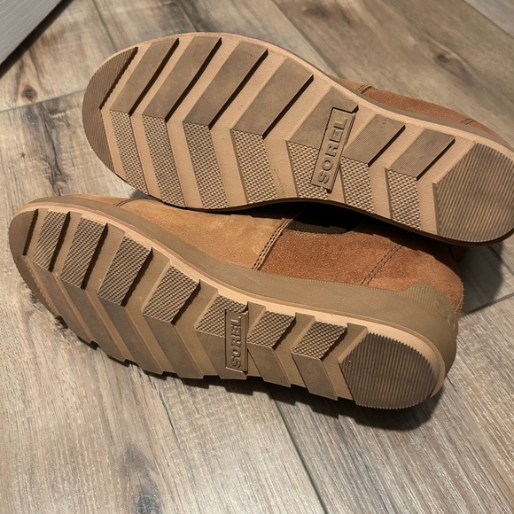 NWT SOREL Evie II Wedge Chelsea Boot/Brown - Picture 10 of 13